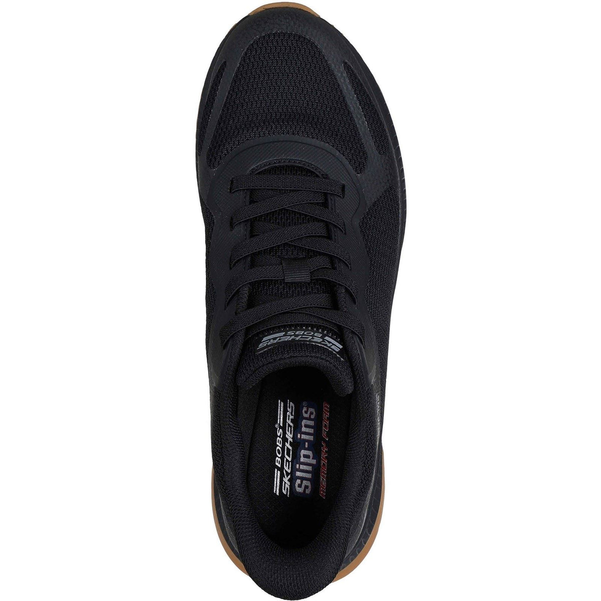 Skechers BOBS Sport Squad Chaos 4 Men's Black Trainers