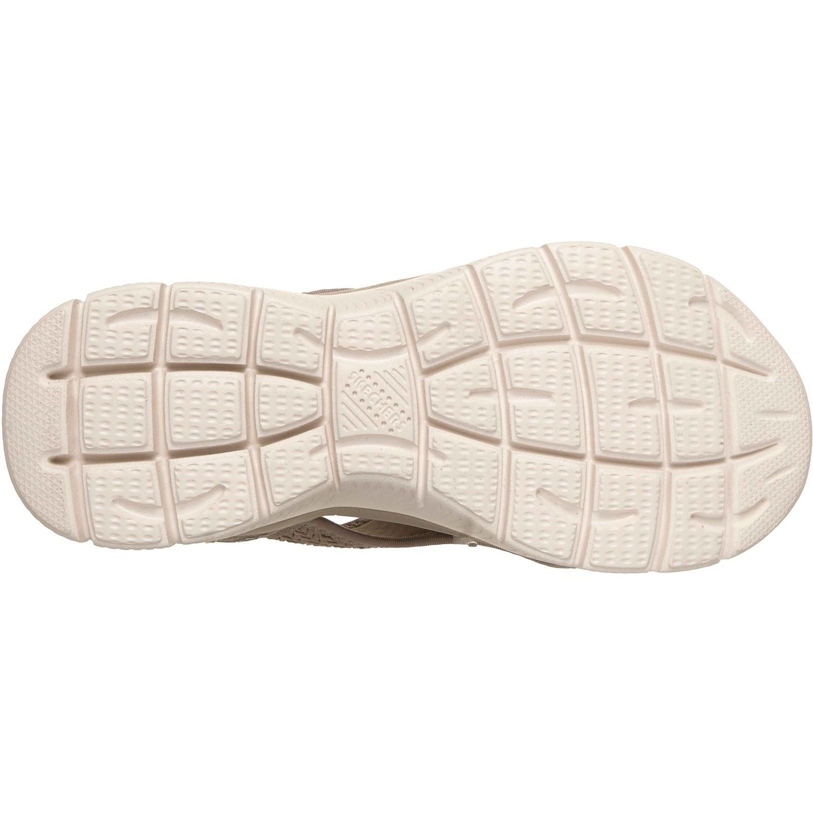 Skechers Summits Sweetly Evolved Textile Women's Taupe Standard Sandals