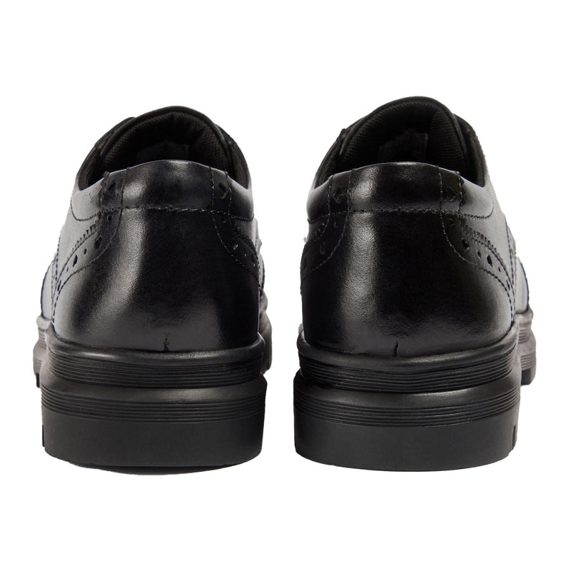 Pod Fiona Leather Girls's Black Brogues