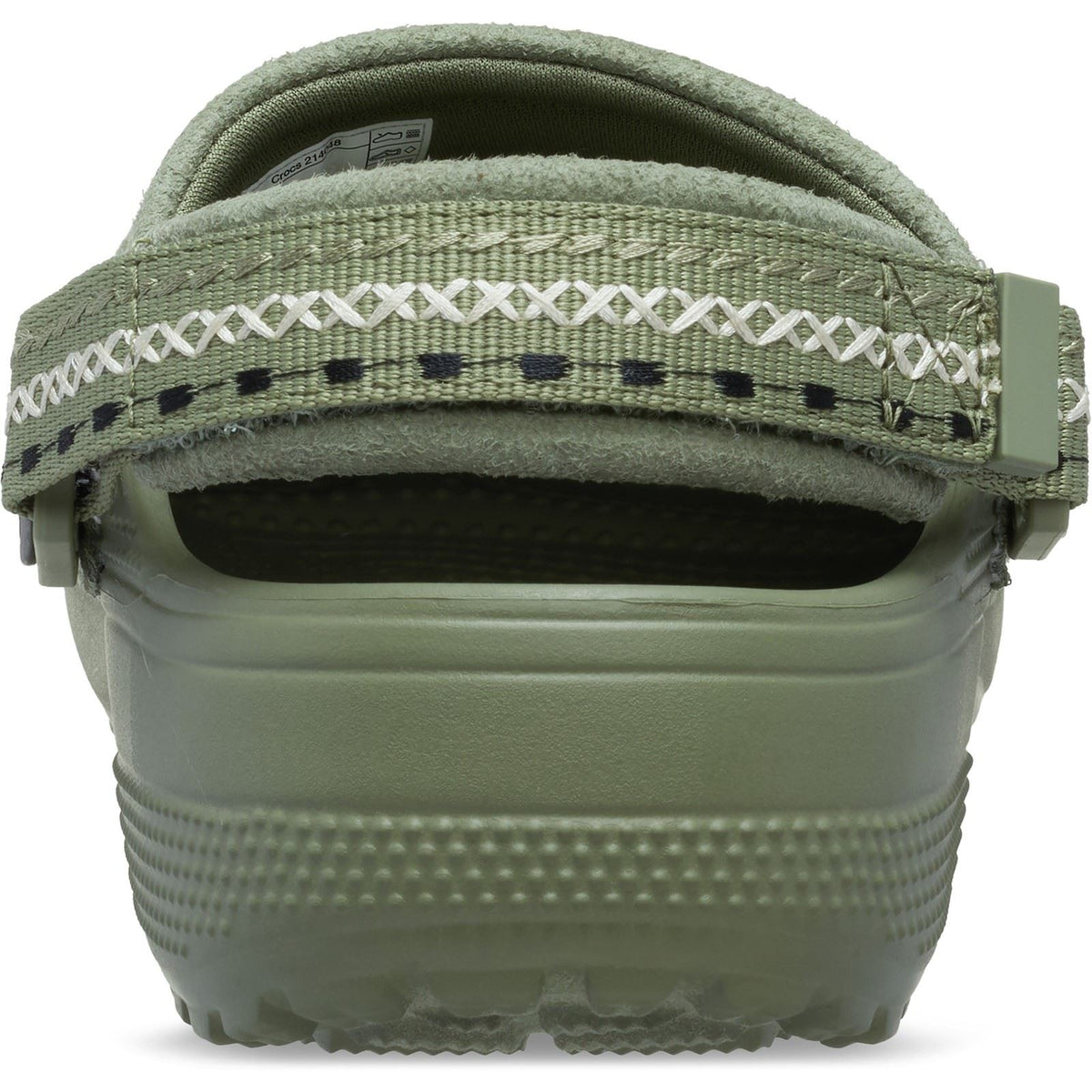 Crocs Classic Crafted Stitch Textile Blend Women's Cargo Clogs