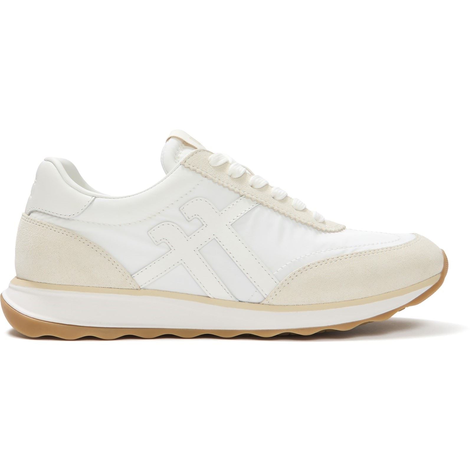 Fitflop Retro-Q FF Nylon Women's Urban White Mix Trainers