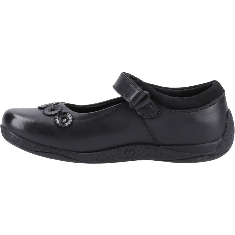 Hush Puppies Christina Junior Leather Girls's Black Shoes