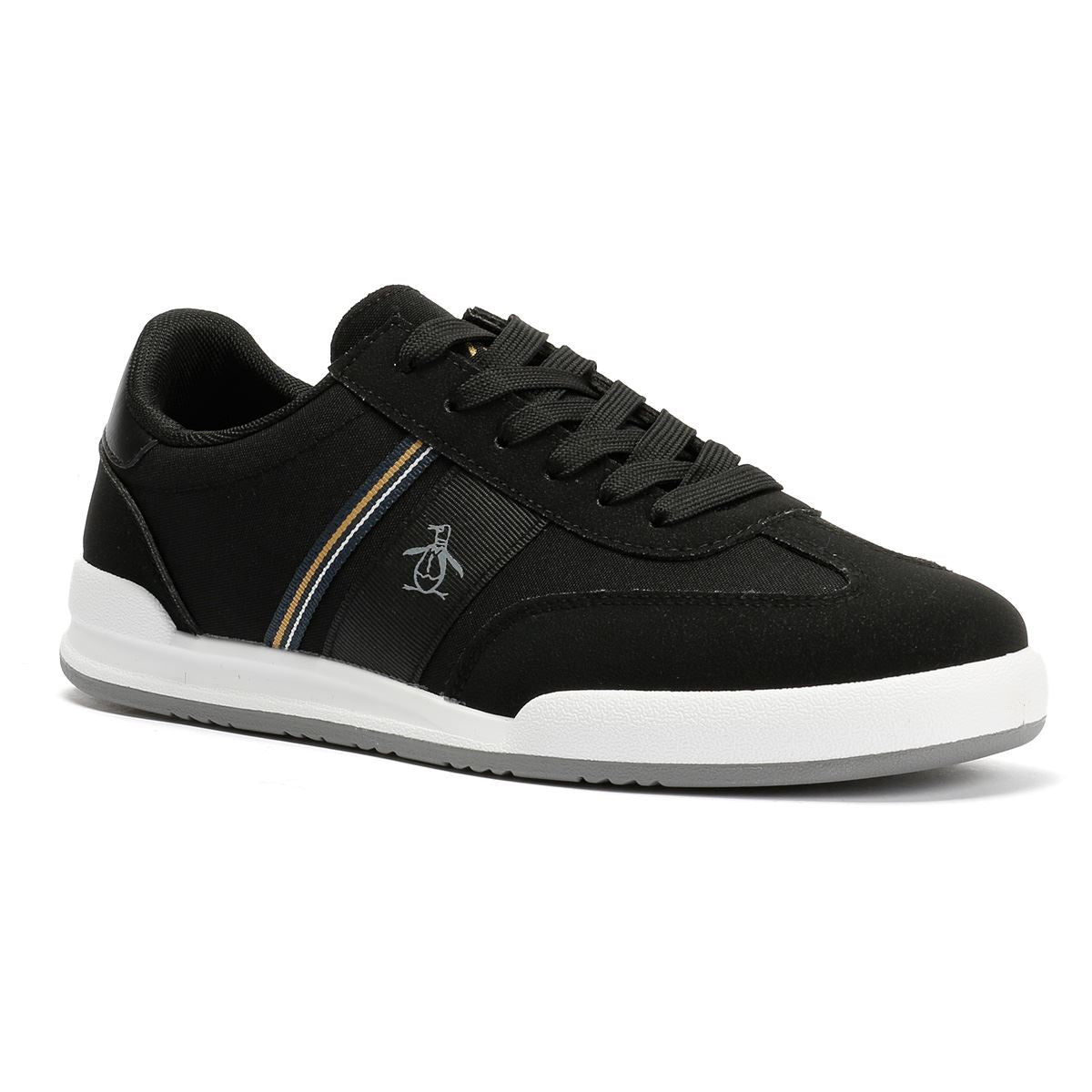 Penguin Gaz Men's Black Trainers