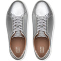 Fitflop Rally Leather Women's Silver Trainers