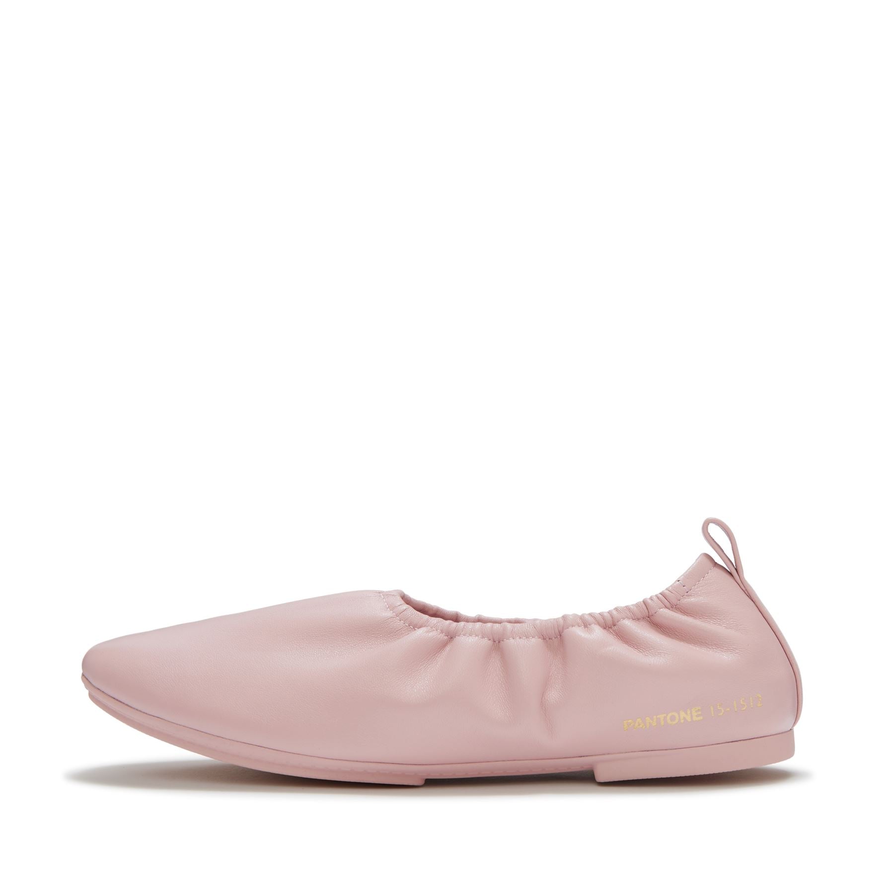 FitFlop X Pantone Delicato Ballerina Leather Women's Rose Shoes