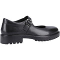 Hush Puppies Aurora Senior Leather Girls's Black Shoes