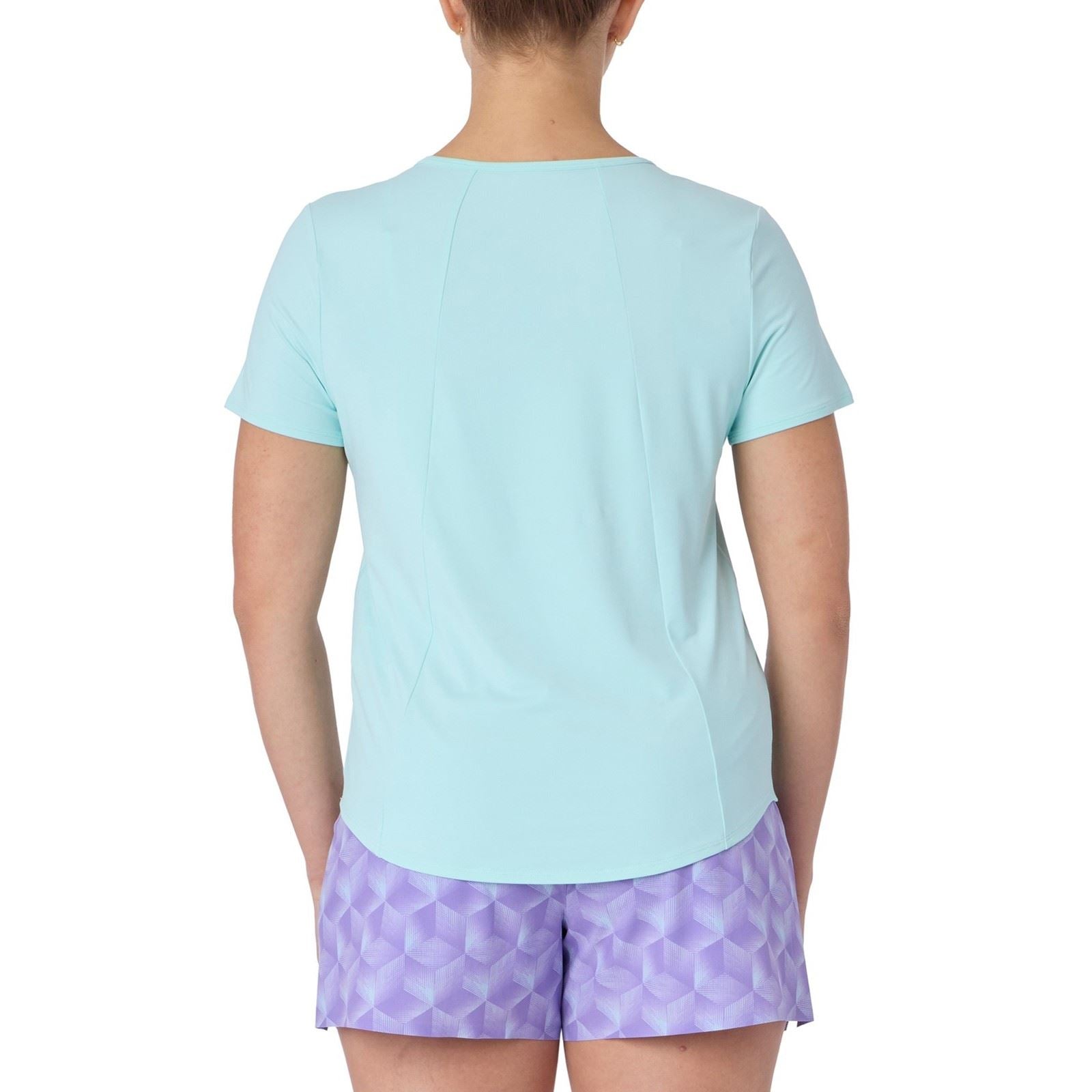 Skechers Stride Performance Tee Women's Grey Activewear T-Shirts