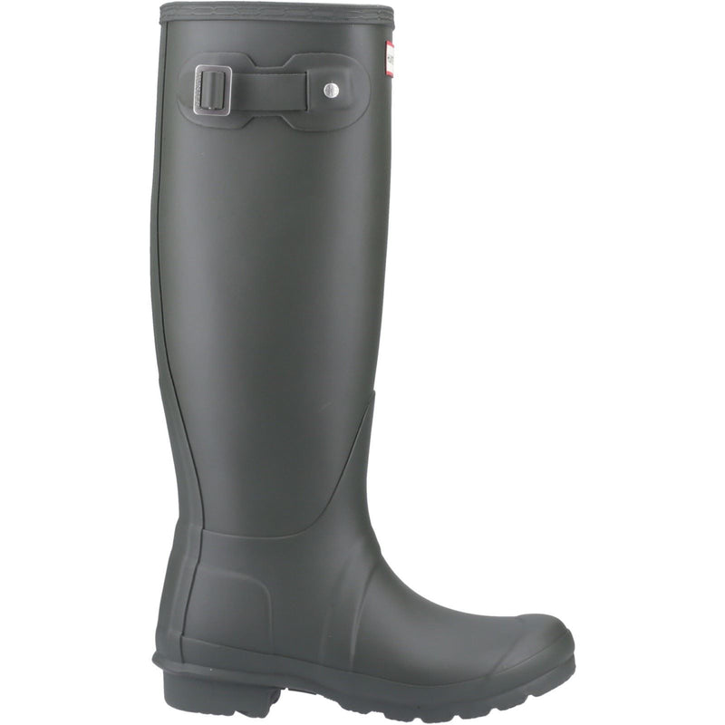 Hunter Original Tall Rubber Women's Dark Olive Wellington Boots