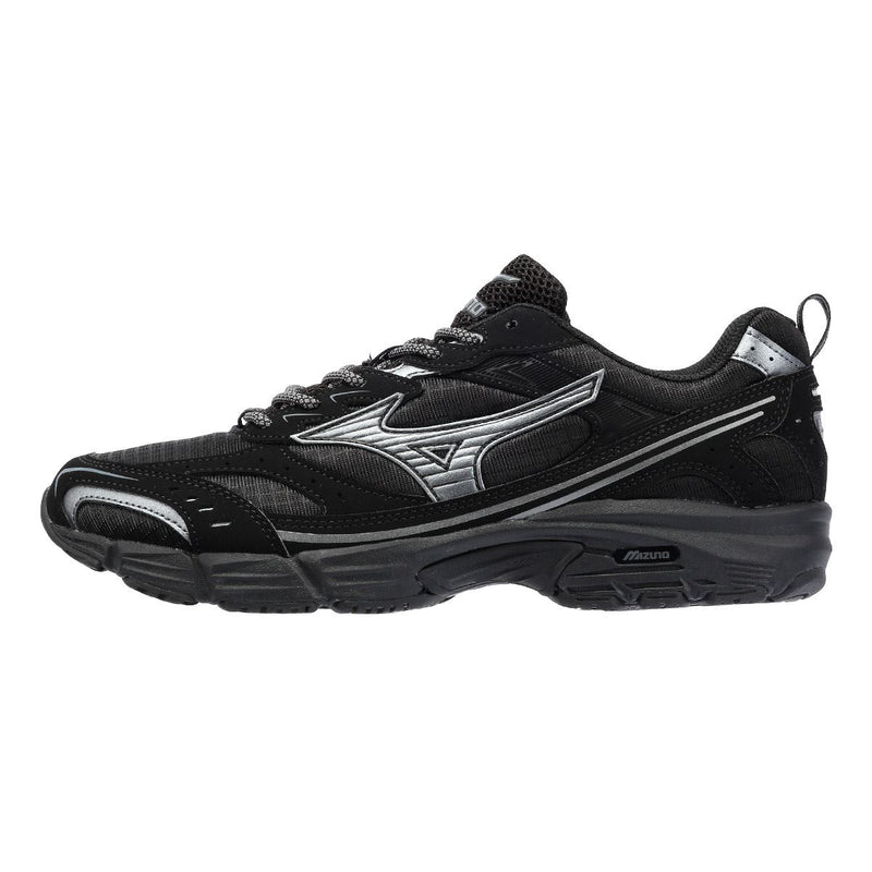 Mizuno MXR Tech Black / Metallic Grey Trainers