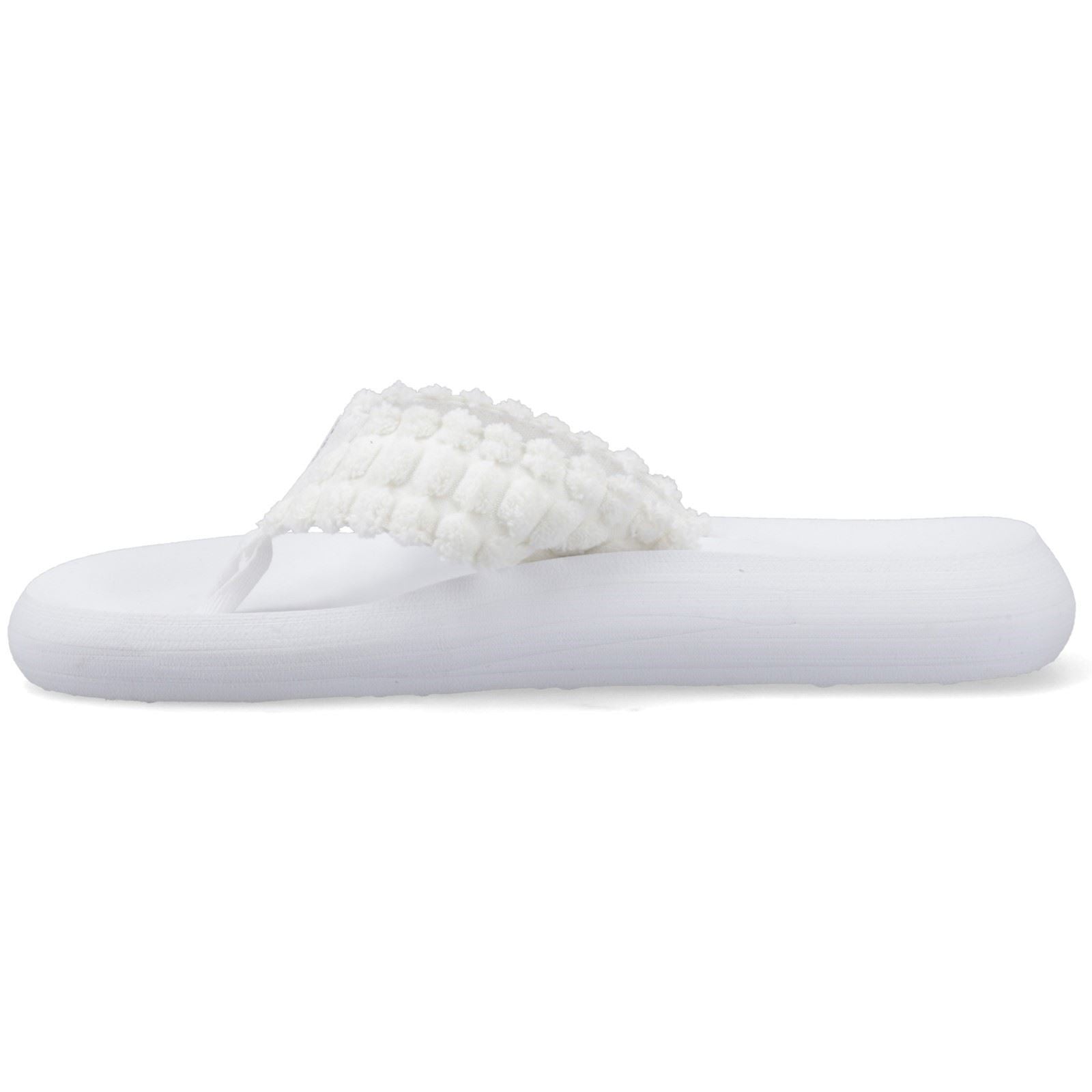 Rocket Dog Spotlight Atom Textile Women's White Flip Flops