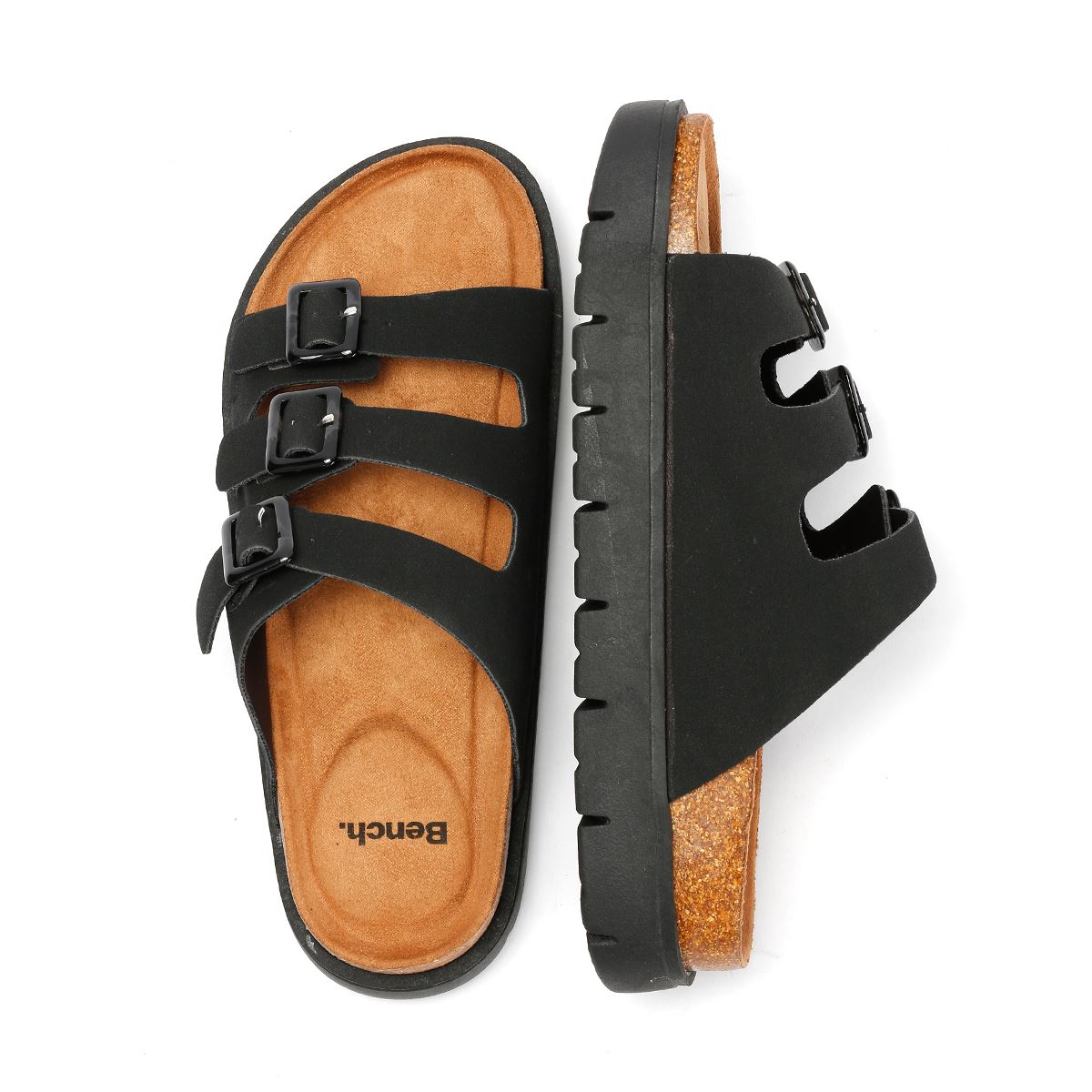 Bench Ushuaia Women's Black Sandals