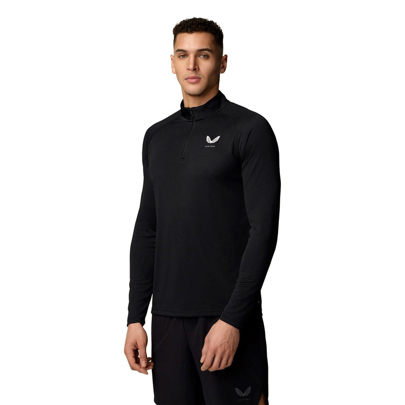 Castore Adapt Training 1/4 Zip Top Polyester Men's Black