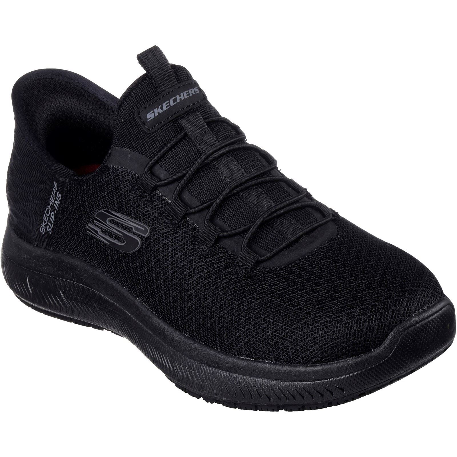 Skechers Workwear Summits SR - Enslee Textile Women's Black Safety Trainers