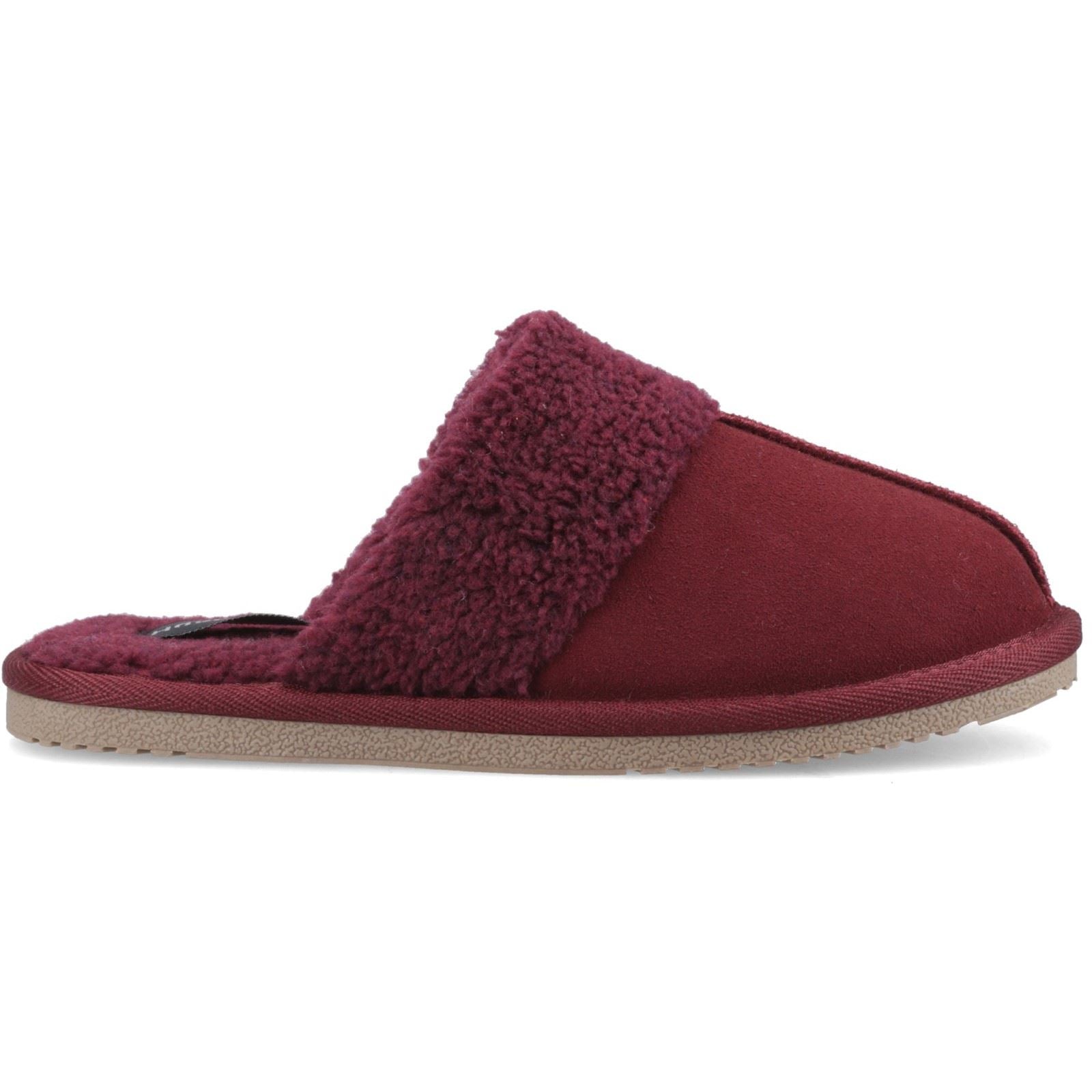 Hush Puppies Arianna Suede Women's Bordeaux Slippers