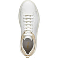Geox D SPHERICA ECUB-2 Women's White/Light Gold Trainers