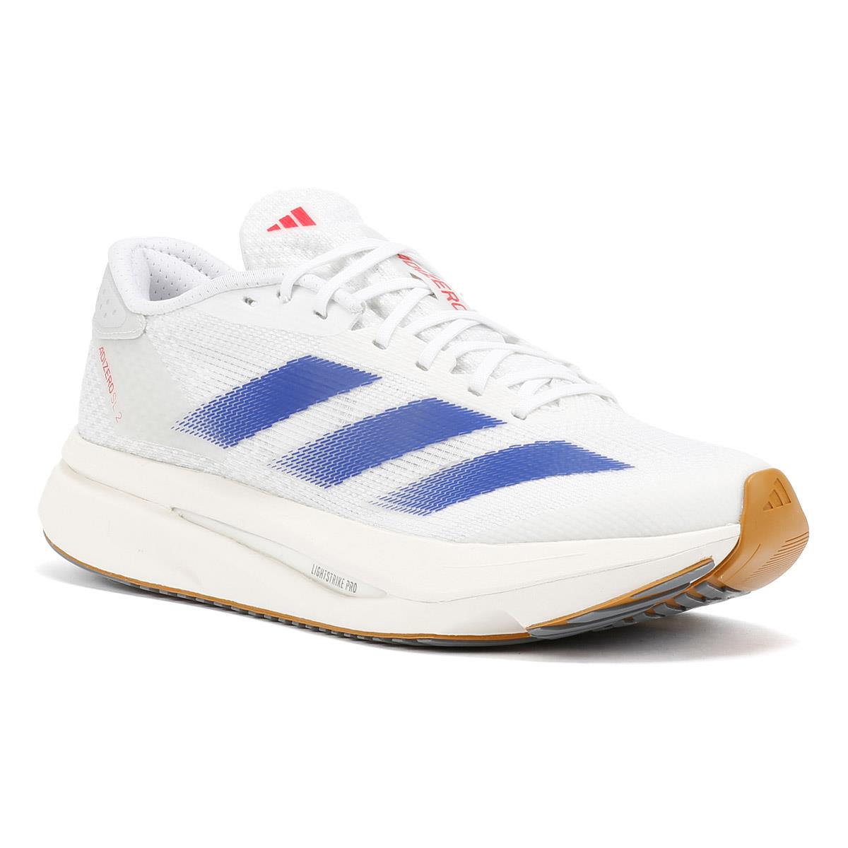 Adidas Adizero SL2 White/Blue Trainers