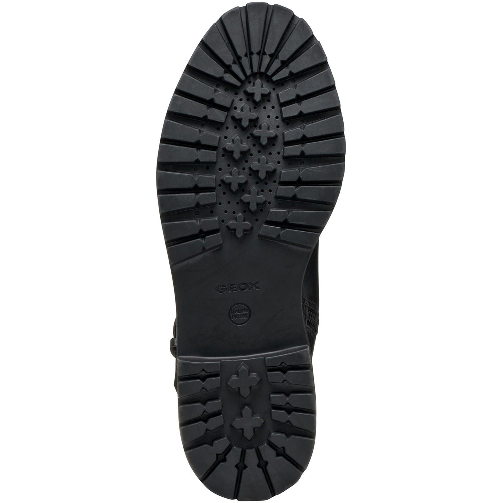 Geox D Iridea D Leather Women's Black Boots