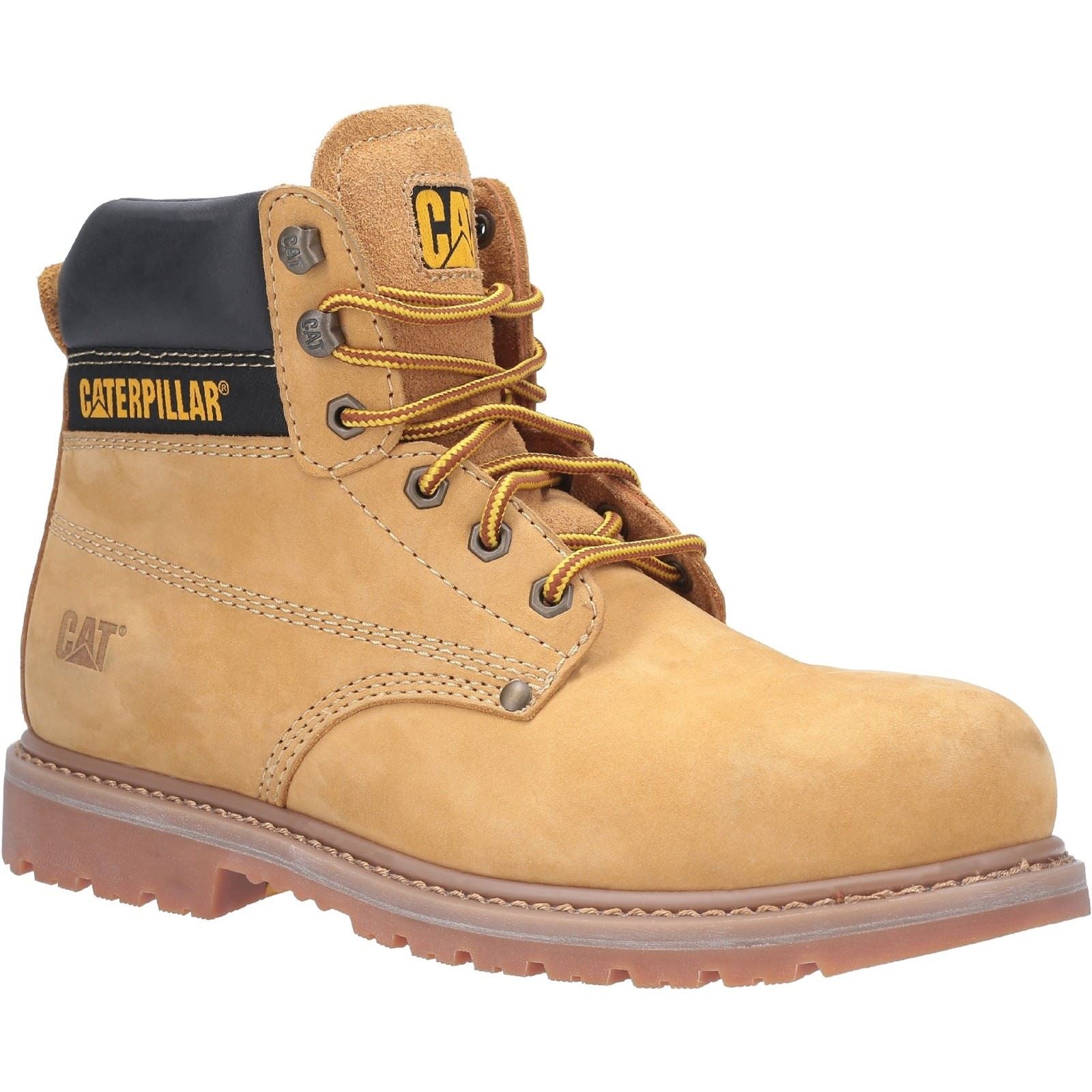 Caterpillar Powerplant Nubuck Honey Safety Boots