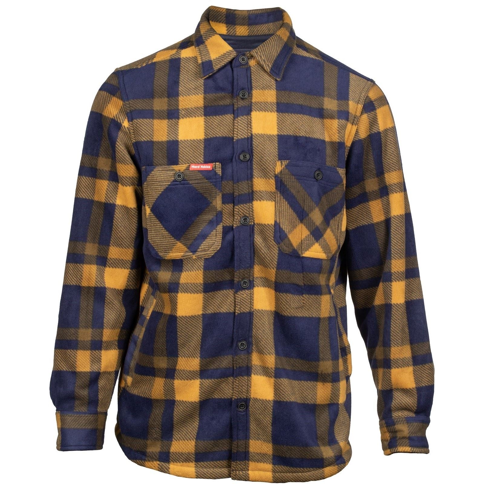 Hard Yakka Sherpa Men's Brown Fleece Jacket