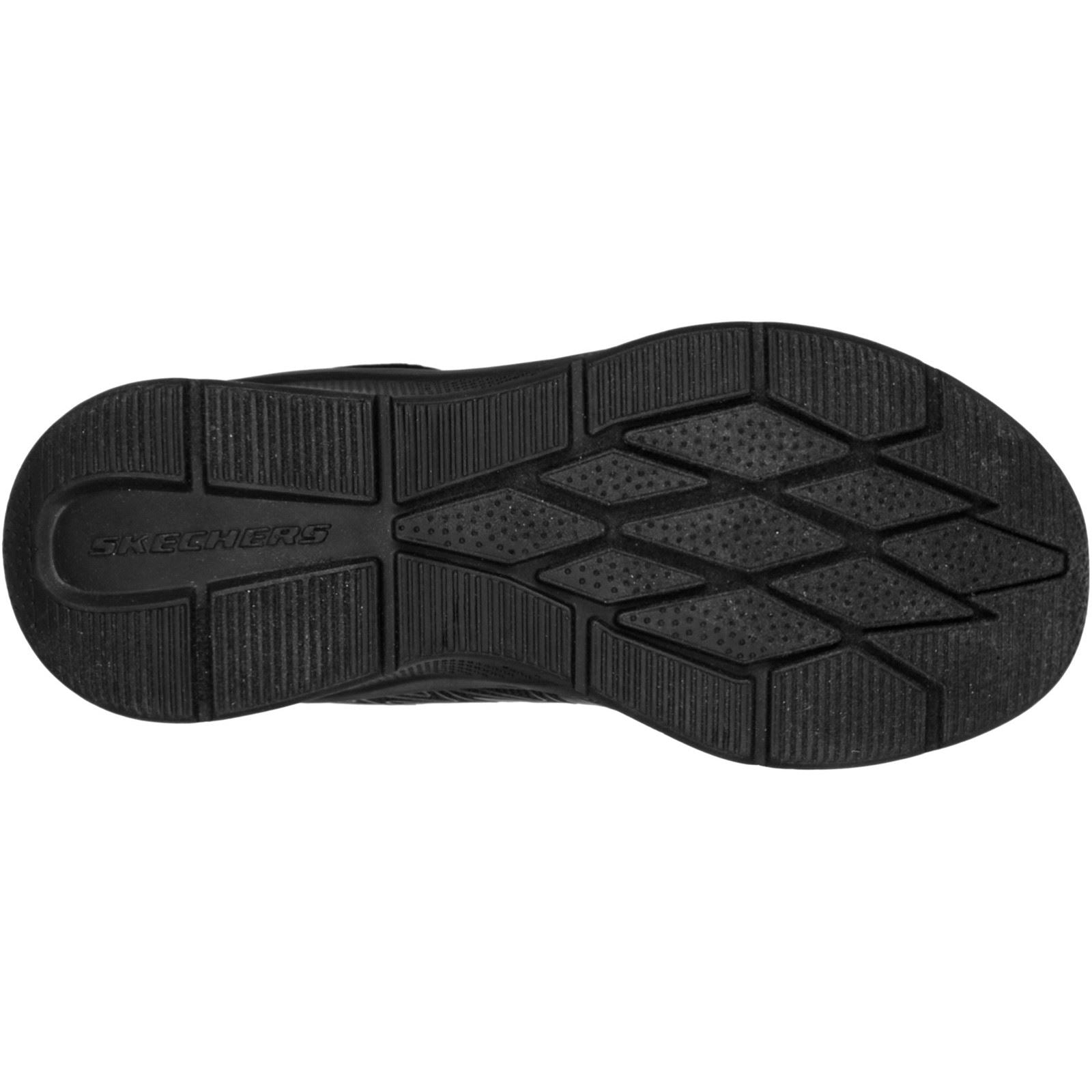 Skechers Microspec Texlor Synthetic Boys's Black Trainers