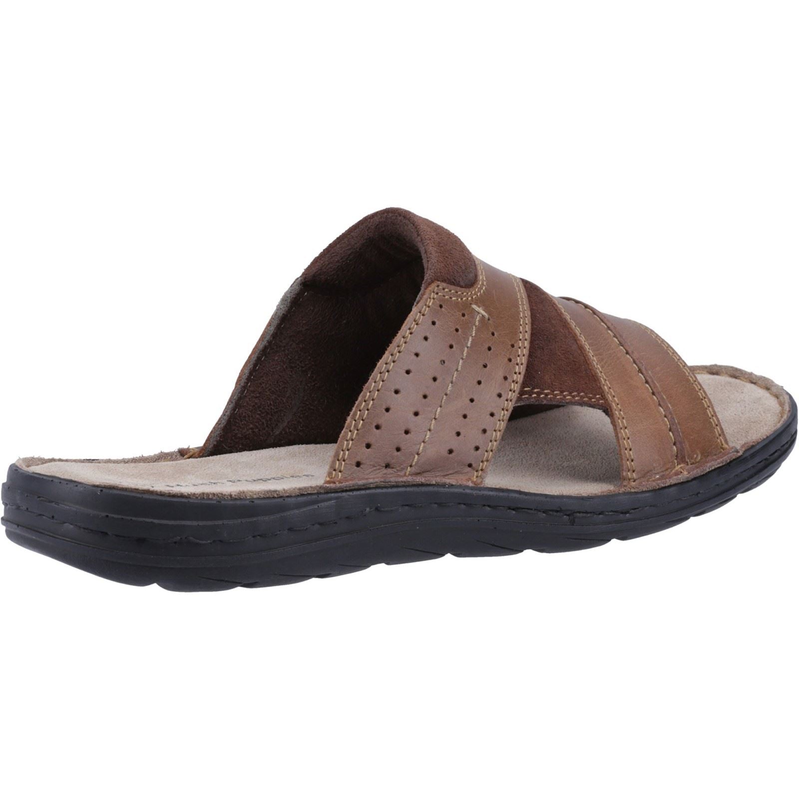 Hush Puppies Archer Leather Men's Tan Sandals