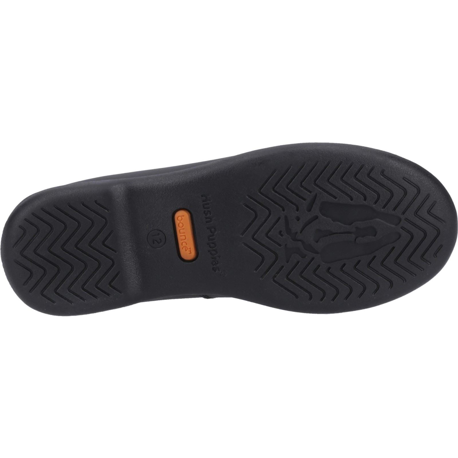 Hush Puppies Betty Junior Leather Girls's Black Shoes