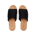 TOMS Diana Mule Synthetic Women's Black Wedges