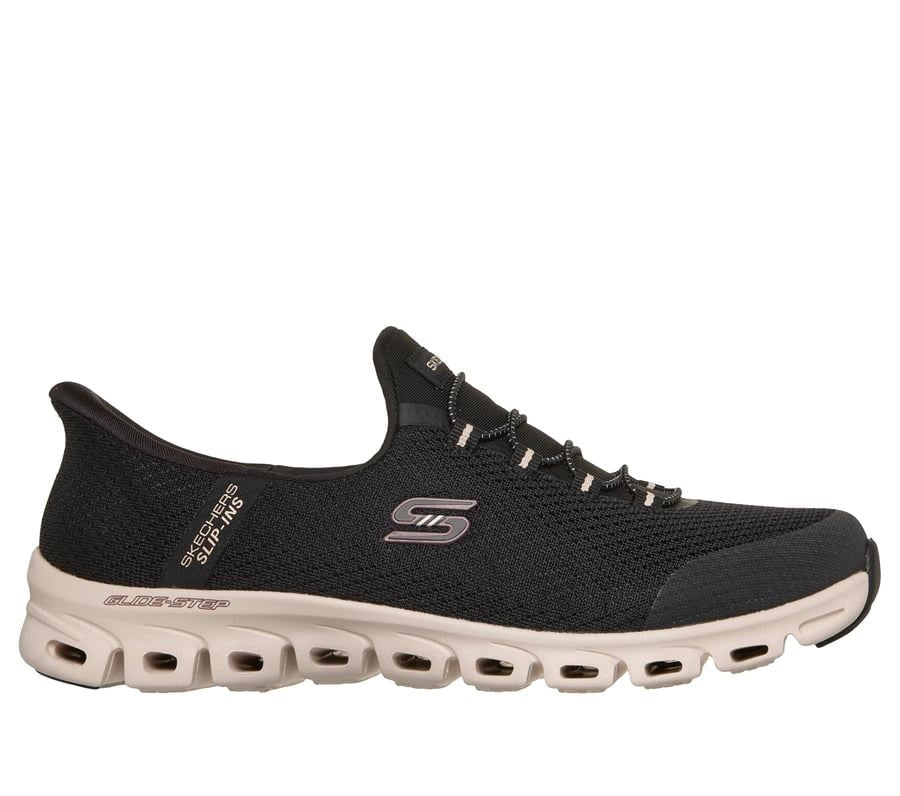 Skechers Slip-Ins Glide Step Vibey Mesh Women's Black Trainers
