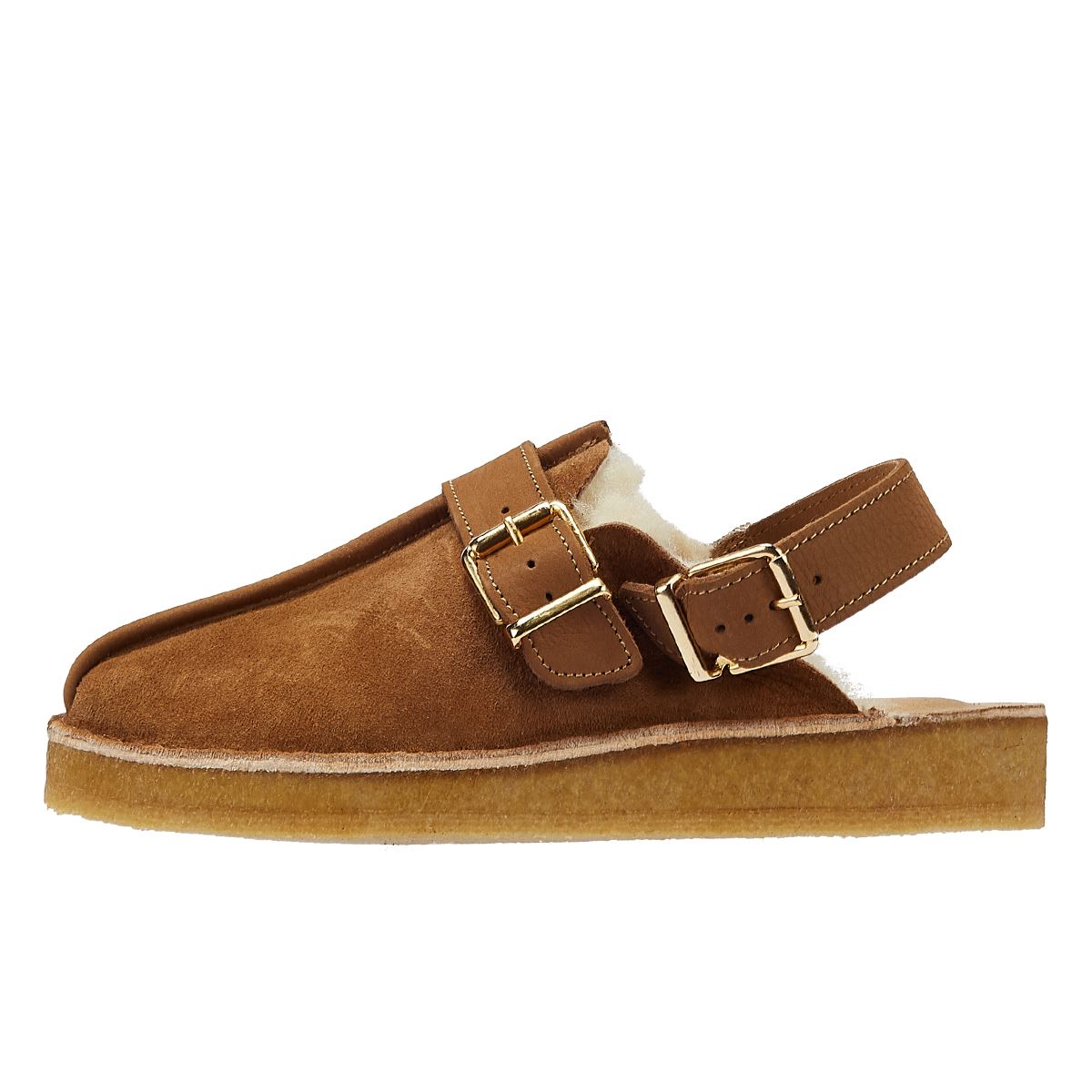 Clarks Originals Trek Mule Sling Lined Women's Caramel Comfort Shoes