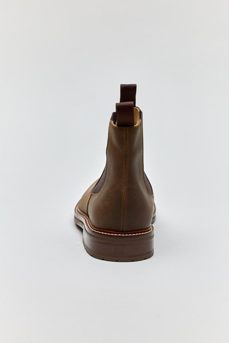 Chapman & Moore Country Chelsea Leather Men's Choco Boots