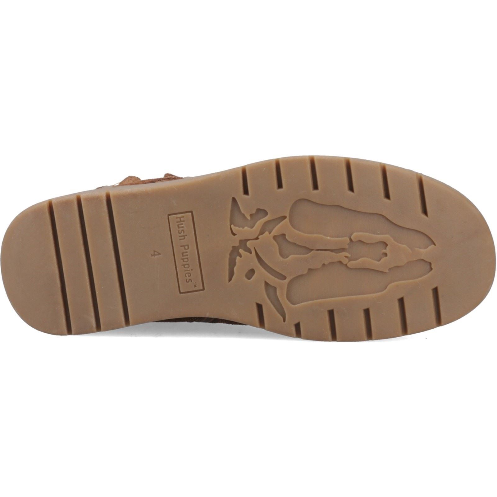 Hush Puppies Lyra Suede Women's Dark Tan Boots