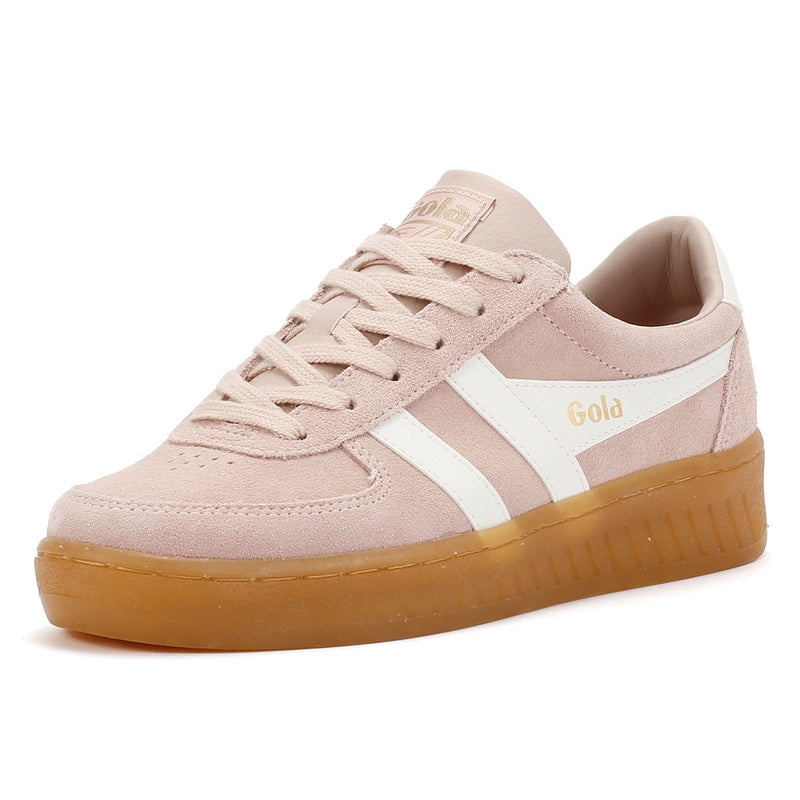 Gola Grandslam Suede Women's Rose/Off White Trainers