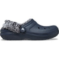 Crocs Classic Fleece Lined Thermoplastic Men's Navy Clogs