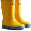 Hunter Kids First Boot Rubber Kid's Hunter Yellow Wellington Boots