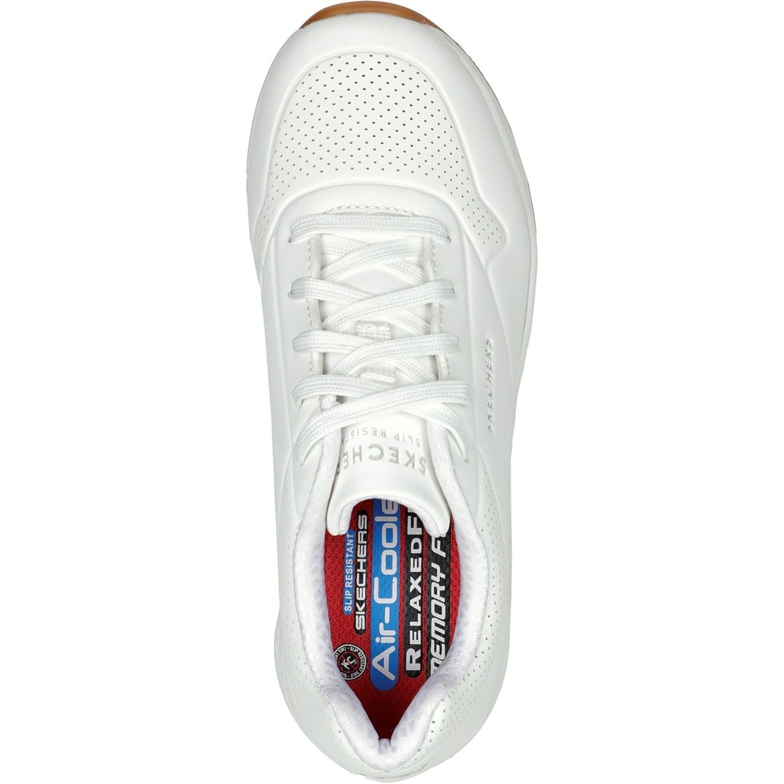 Skechers Workwear Work Relaxed Fit: Uno SR Women's White Safety Trainers
