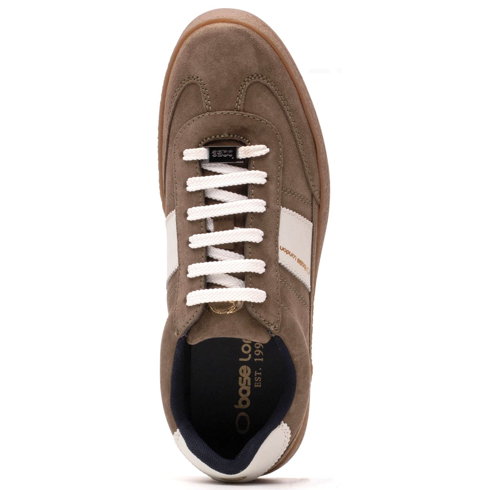Base London Banksy Leather Men's Sage Trainers