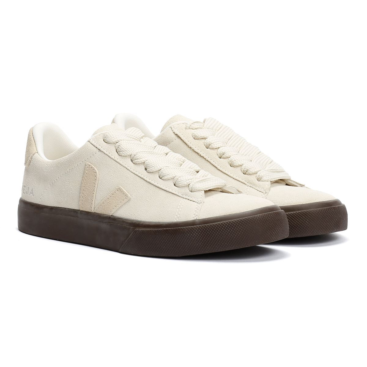 Veja Campo Bold Suede Women's Pierre Almond Eagle Trainers