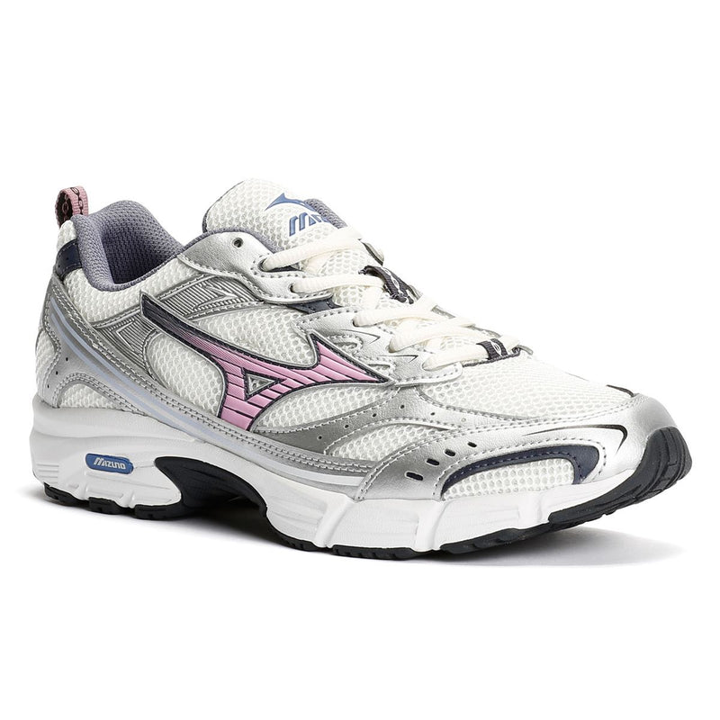 Mizuno MXR Sport Snow White/Lilac/Silver Trainers