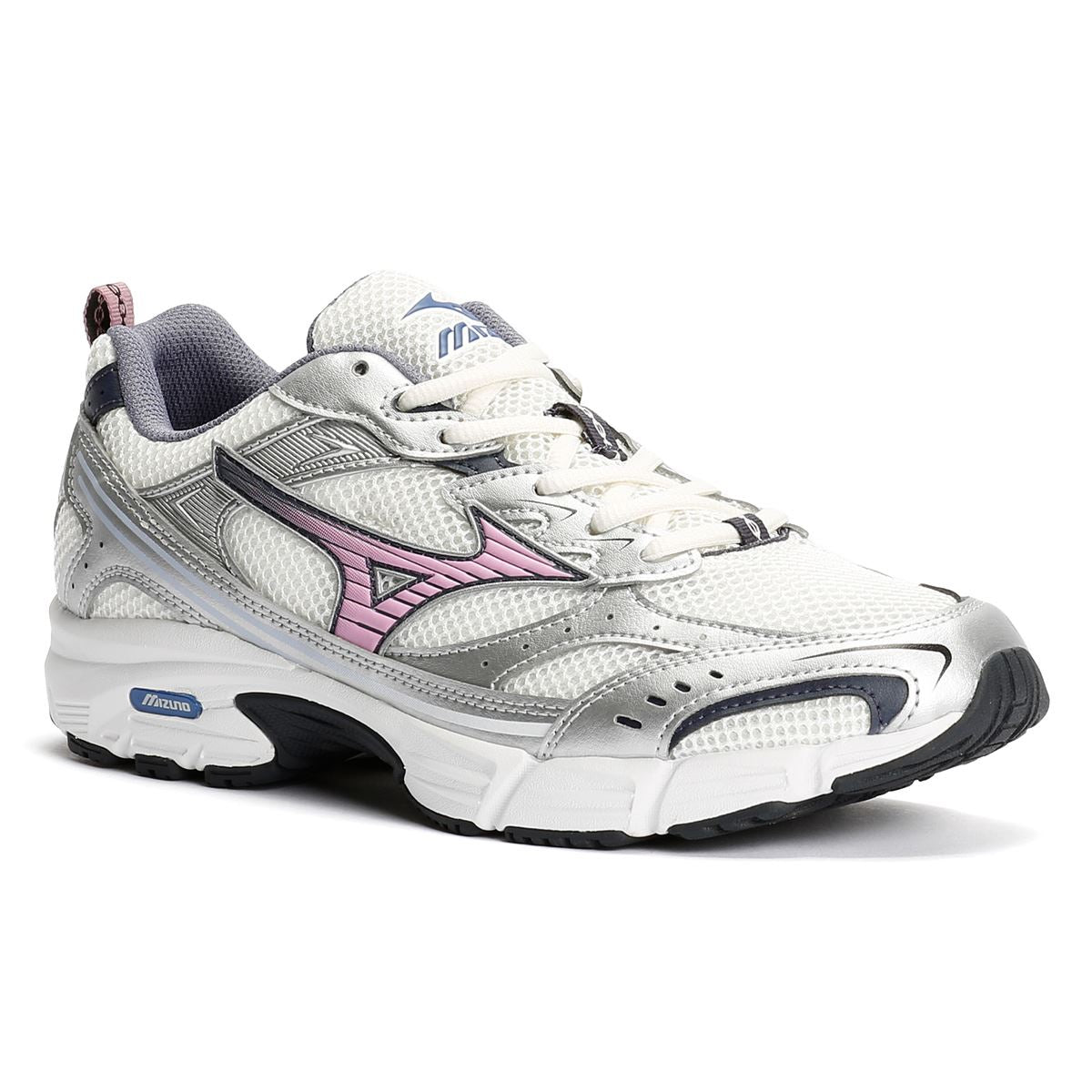 Mizuno MXR Sport Snow White/Lilac/Silver Trainers