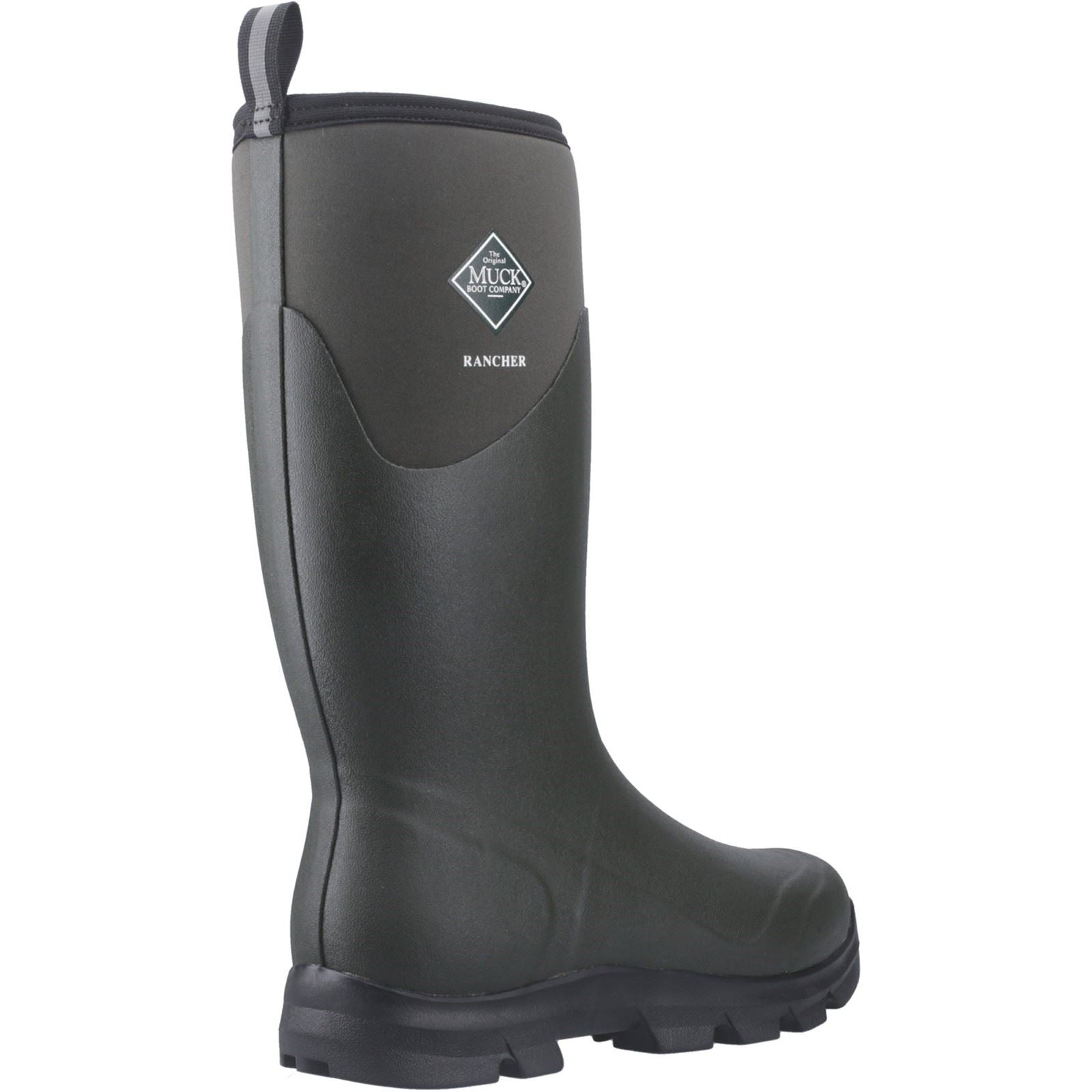 Muck Boots Rancher Rubber Men's Dusty Olive/Black Winter Knee High Boots