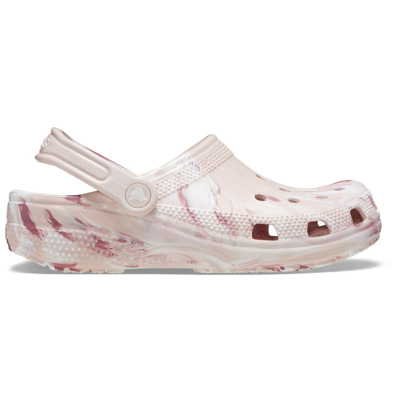 Crocs Classic Marbled Synthetic Quartz Clogs