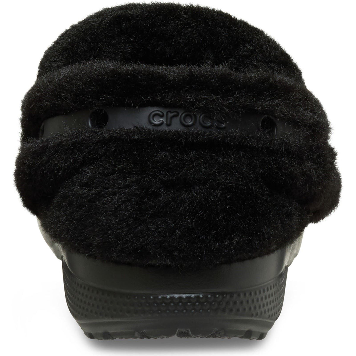 Crocs Unfurgettable Vegan Suede Polyester Women's Black Clogs