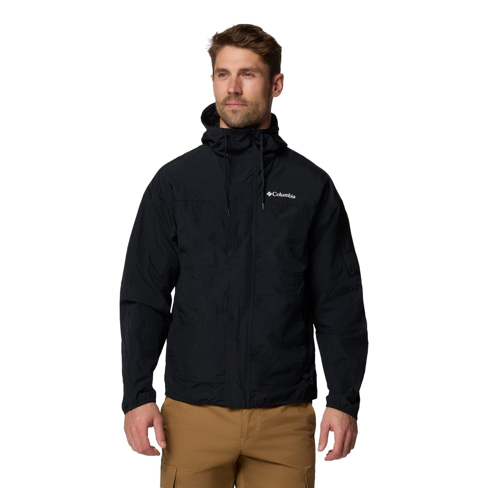 Columbia Challenger II Men's Black Windbreaker Jackets
