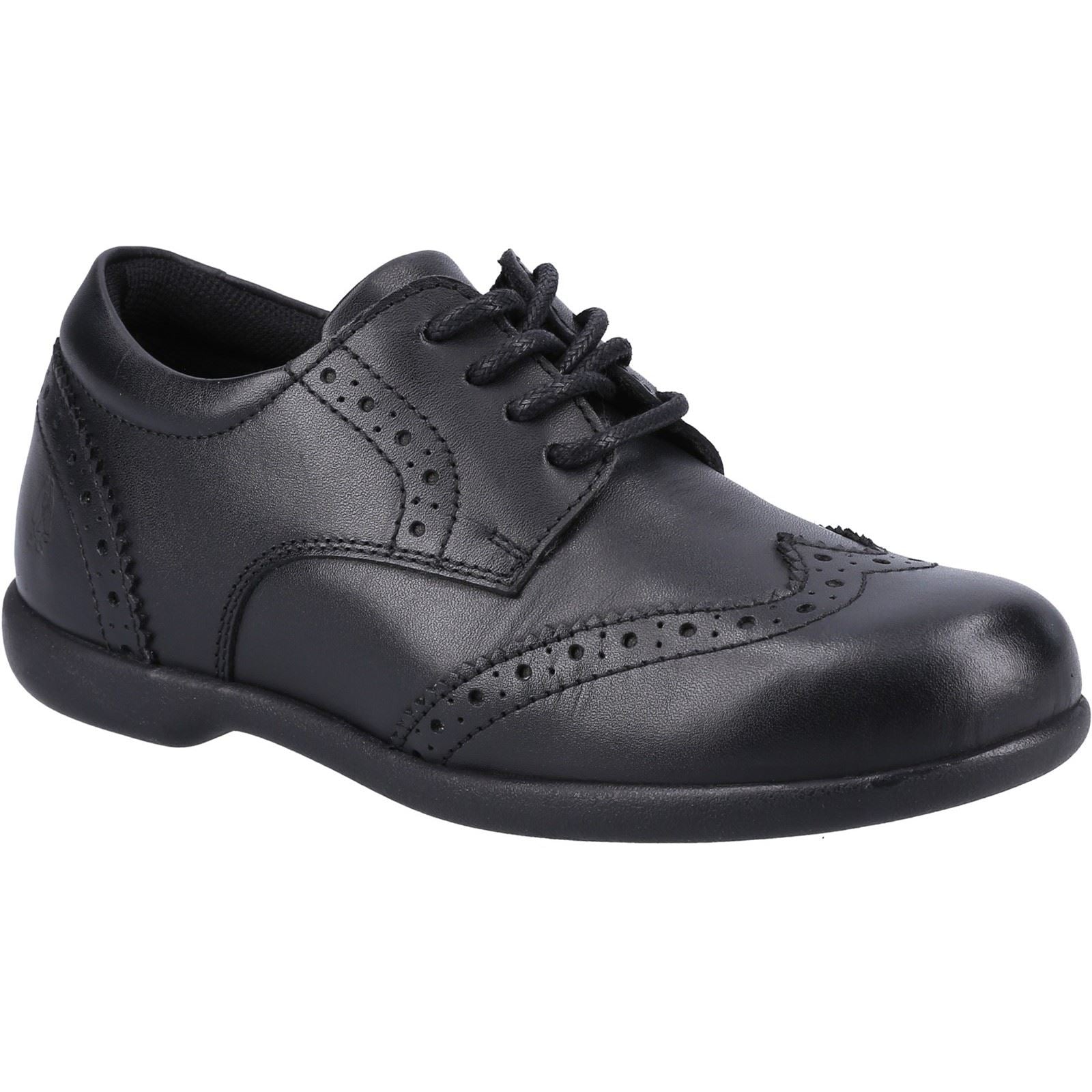 Hush Puppies Bridget SNR Girls's Black Brogues - UK 6