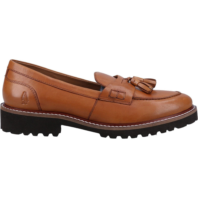 Hush Puppies Ginny Leather Women's Tan Loafers