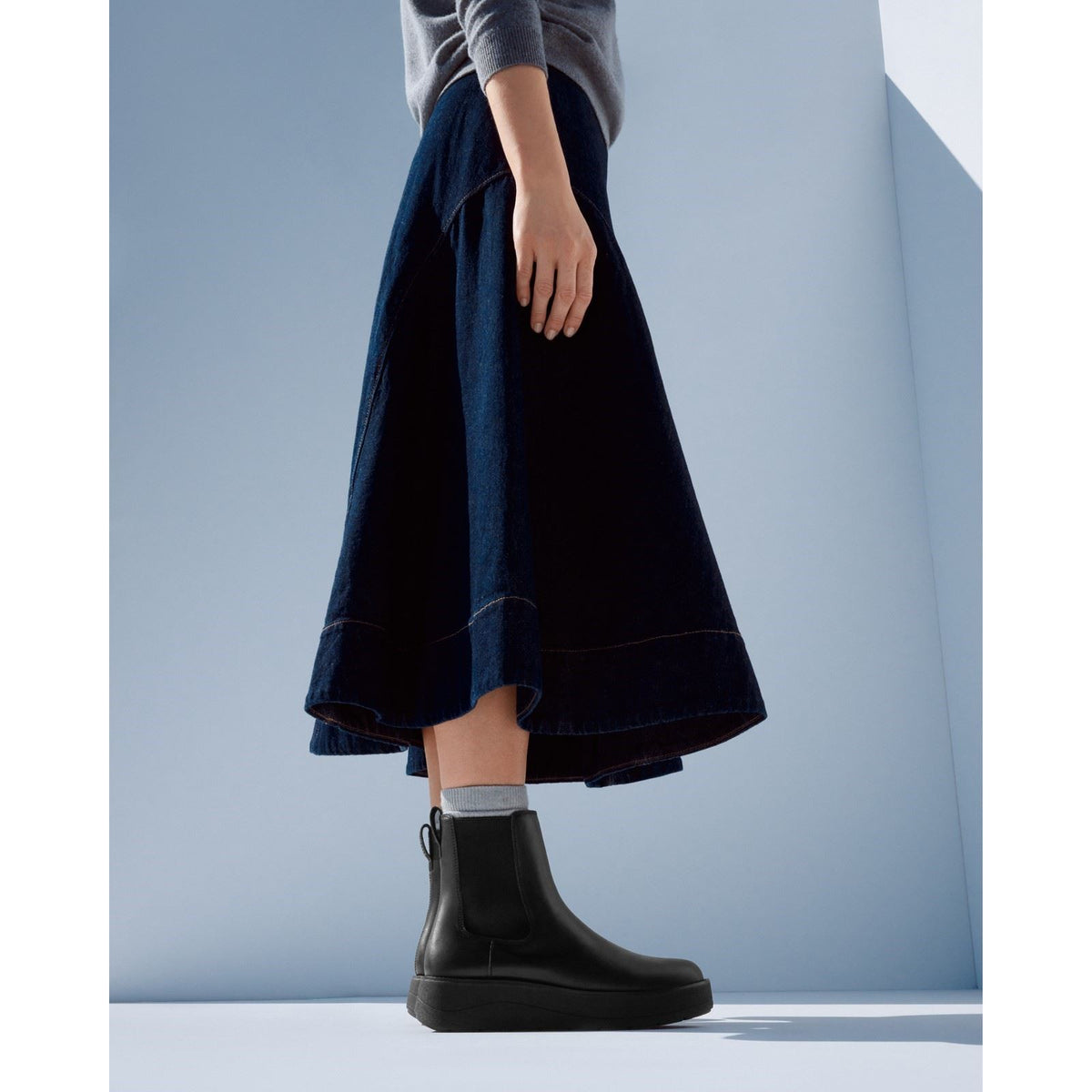 Fitflop Gen-FF Roam Leather Women's All Black Boots