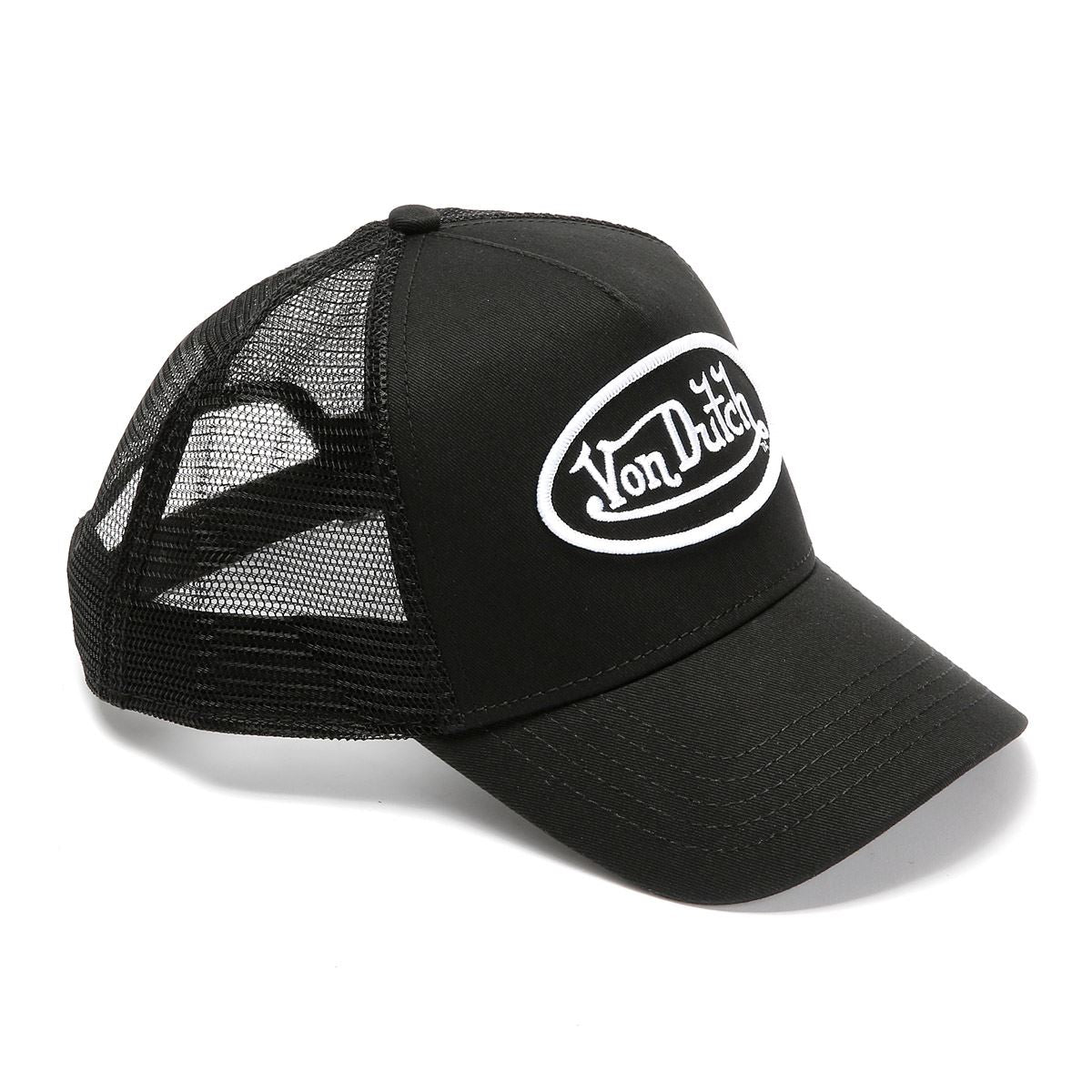 Von Dutch Staple Trucker Black/Green Caps