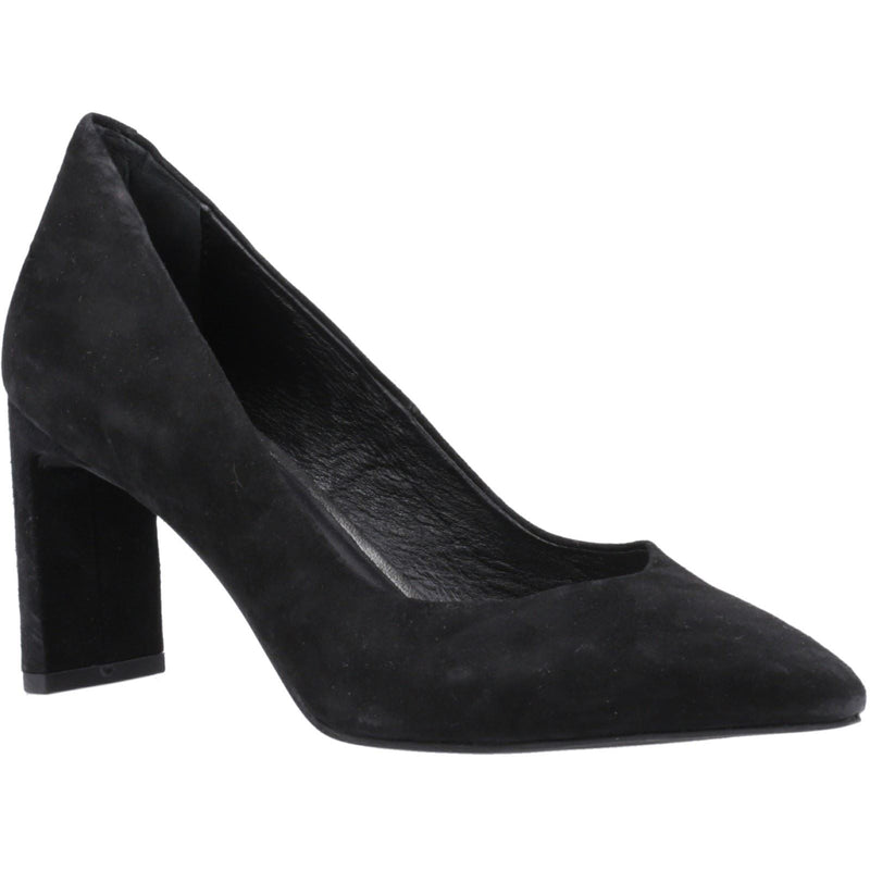 Hush Puppies Olivia Suede Women's Black Shoes
