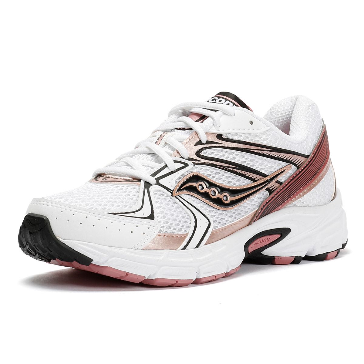 Saucony Ride Millennium White/Rose Trainers