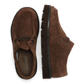 Clarks Originals Meare Wallabee Suede Men's Dark Brown Lace-Up Shoes